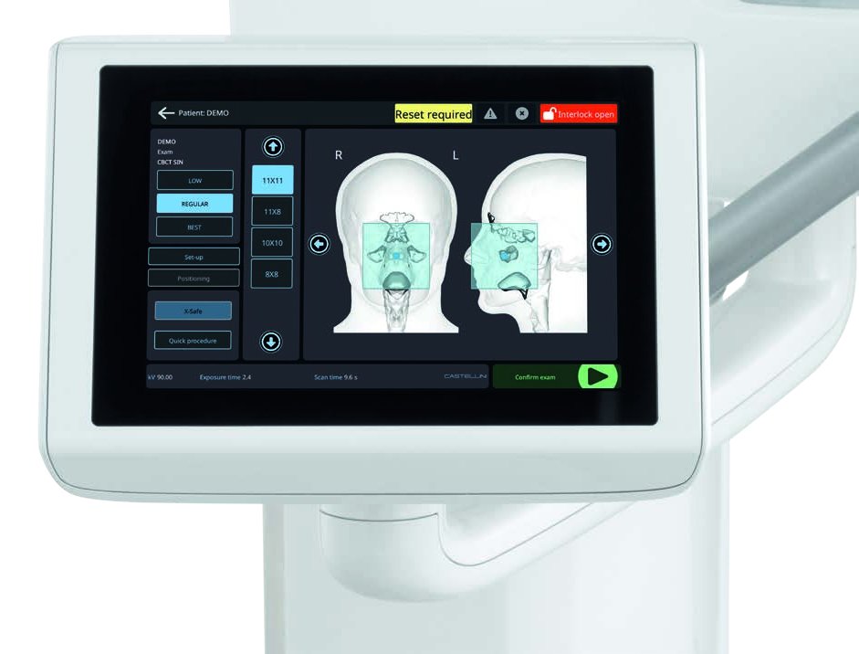 Castellini EOS Compact 7 inch touch control panel