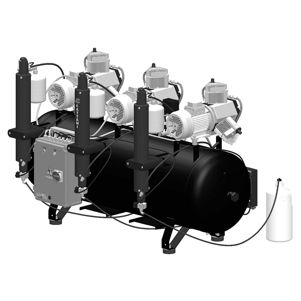 Cattani AC900 Oil-less Compressor