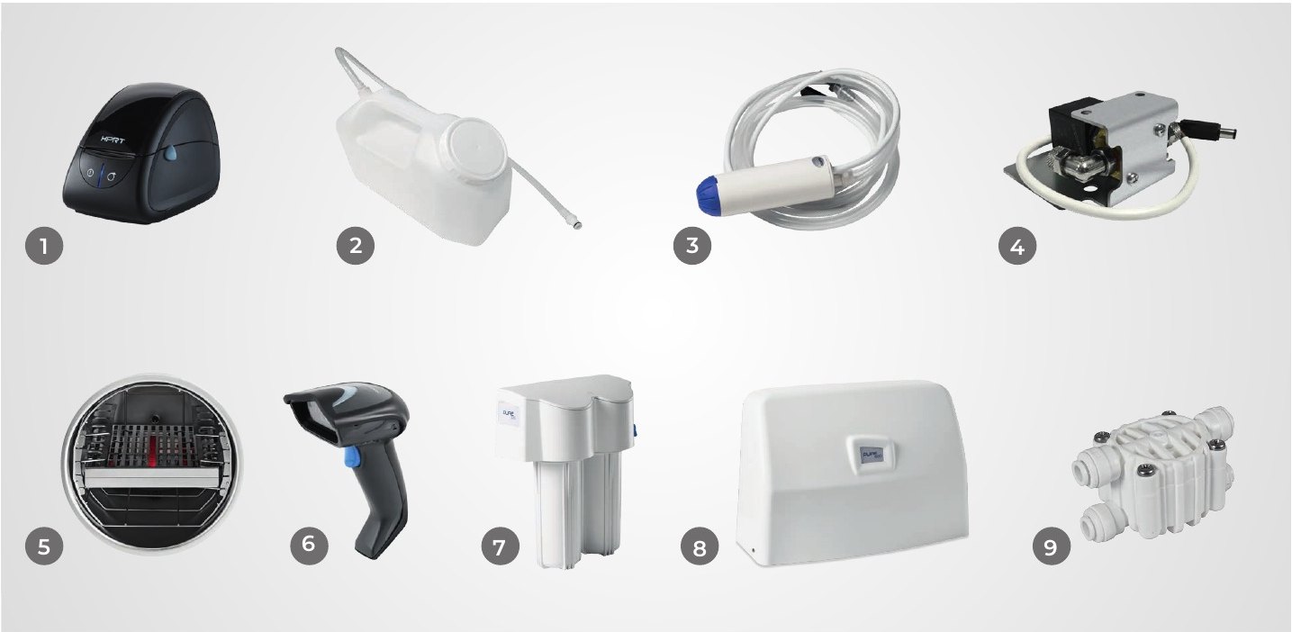 Mocom B Classic accessories