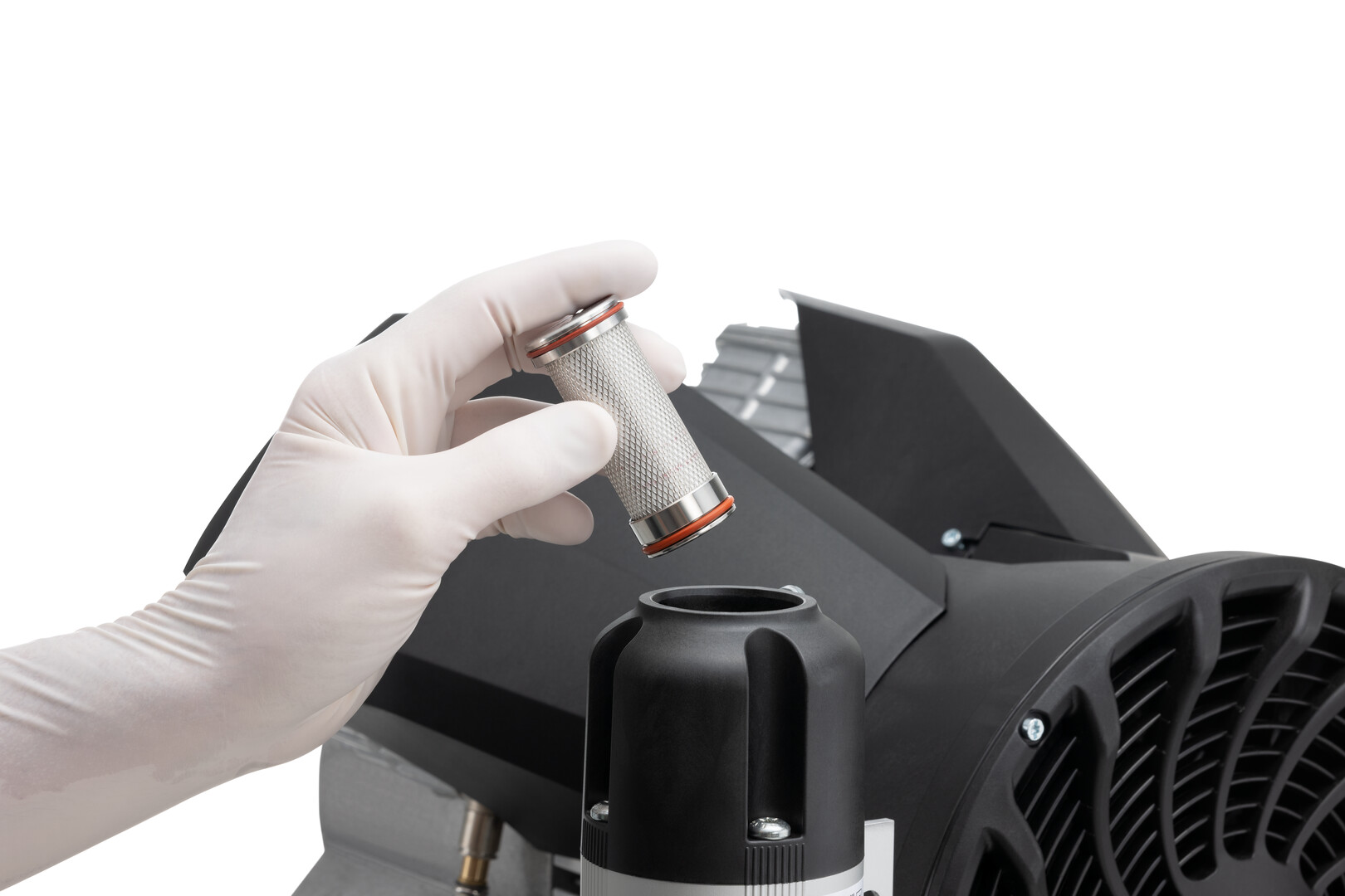 Dürr Dental Tornado filter change